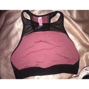VS PINK SOFT BEGONIA MESH SPORTS BRA!!!